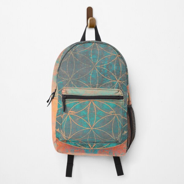Item preview, flower of life pale orange emerald designed and sold by filippobassano.