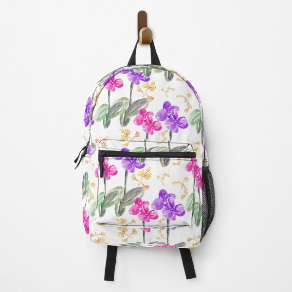 Item preview, Colorful pinky purple orchids pattern design designed and sold by EarthyPlanty.