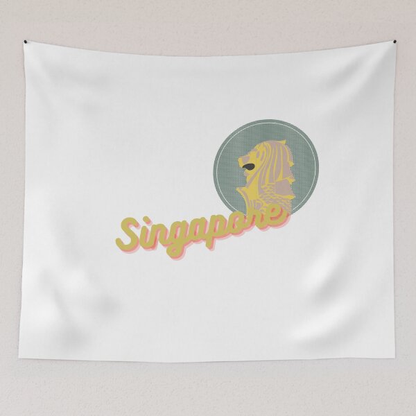 Item preview, Singapore and merlion designed and sold by FourNuns.