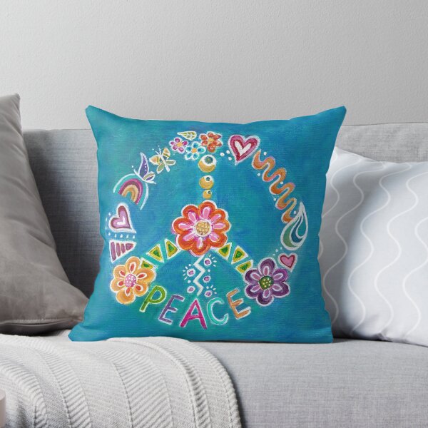 Peace Throw Pillow