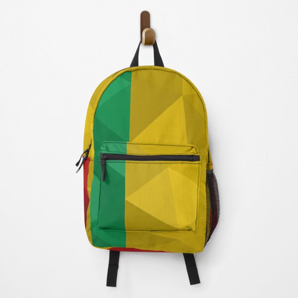 Item preview, Mali Flag Geometric Design – Bold African Art designed and sold by OrangePoly.