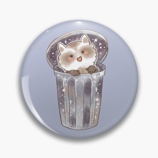 Item preview, Raccoon in Garbage Can designed and sold by Jieul.