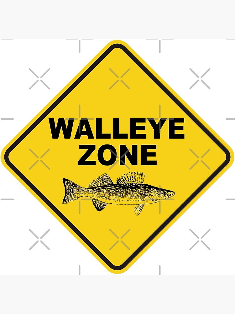 Razorback Men's Fishing Jersey Long Sleeve Walleye - Custom