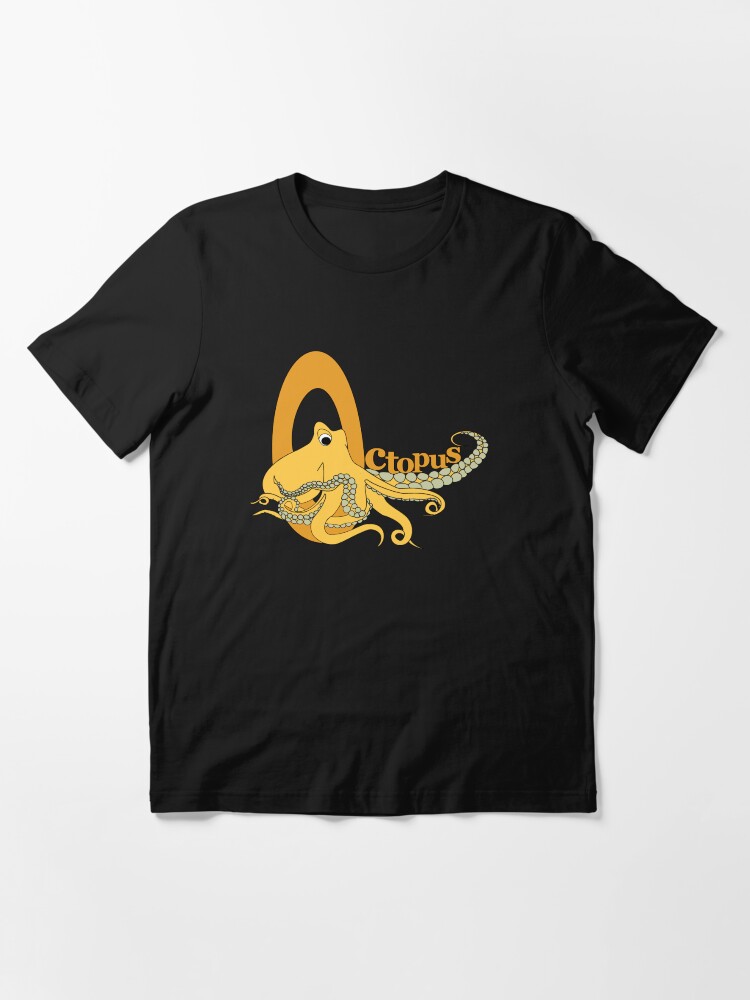 Alternate view of Octopus Retro Style T-shirt Essential T-Shirt
