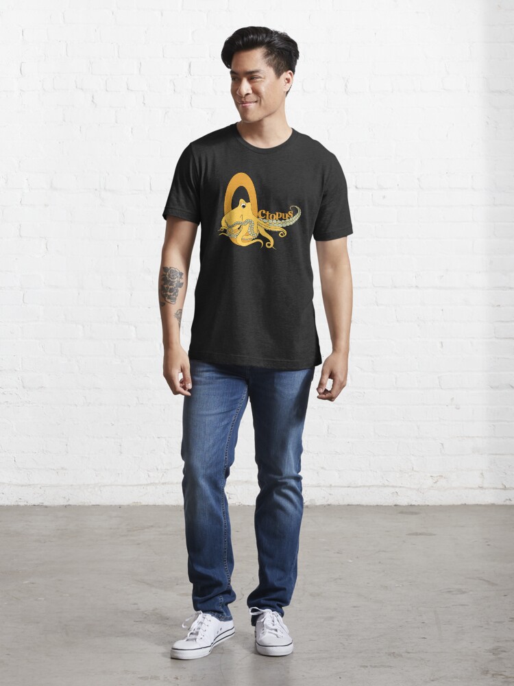 Alternate view of Octopus Retro Style T-shirt Essential T-Shirt