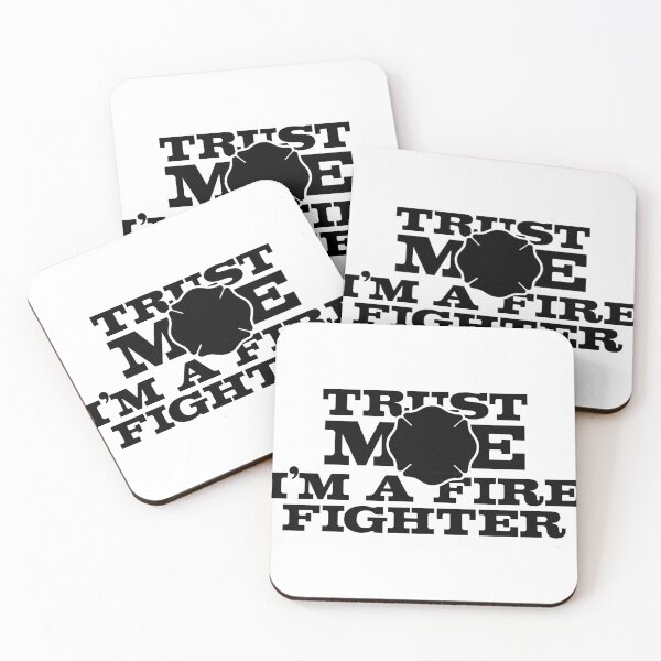Item preview, Fire Deprtment Trust Me i'm a Firefighter Maltese Cross designed and sold by cartattz.