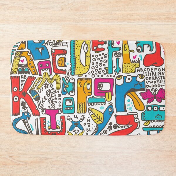 Item preview, Funky hand drawn alphabet designed and sold by Doodles.