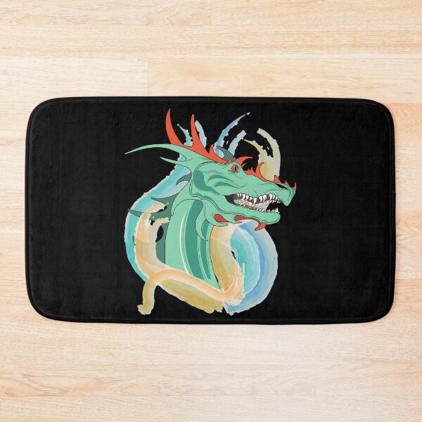 Item preview, Dragon Face and water waves  designed and sold by SGS-.