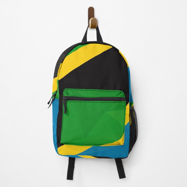 Item preview, Tanzanian Flag Geometric Design – Bold Patriotic Colors designed and sold by OrangePoly.