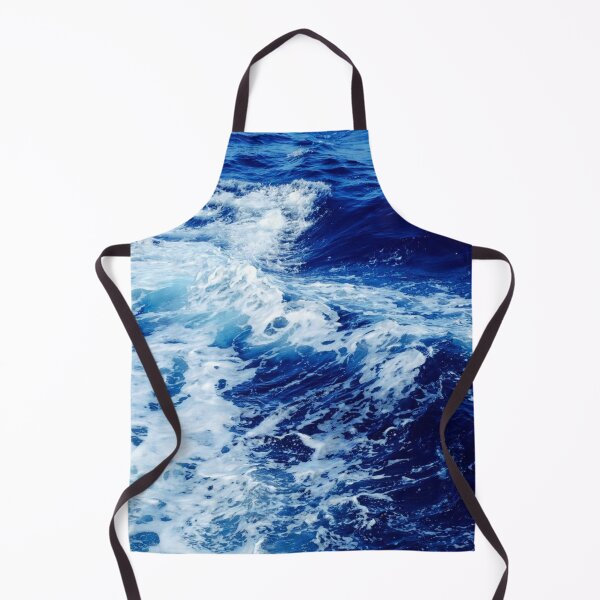 Item preview, Blue ocean waves designed and sold by rose23311.