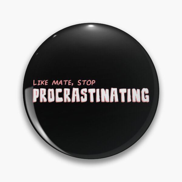 Item preview, STOP PROCRASTINATING Stray Kids Chan Funny Meme Quote Kpop designed and sold by SugarSaint.