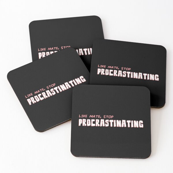 Item preview, STOP PROCRASTINATING Stray Kids Chan Funny Meme Quote Kpop designed and sold by SugarSaint.