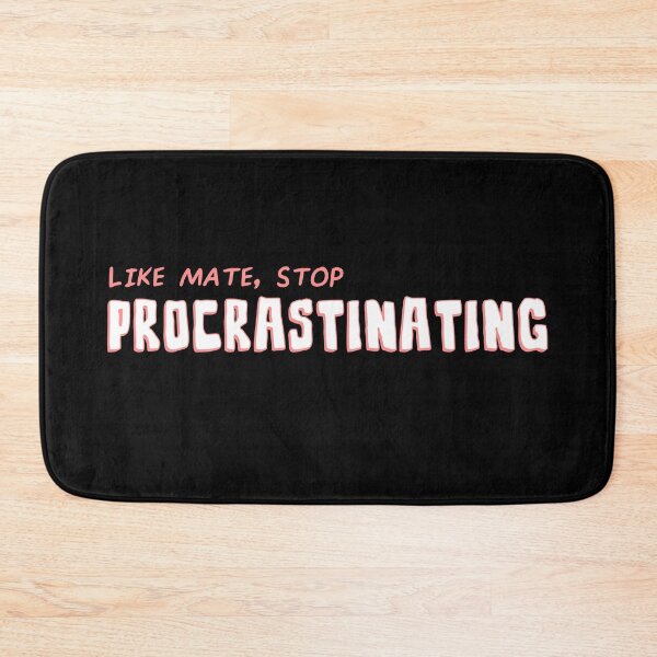 Item preview, STOP PROCRASTINATING Stray Kids Chan Funny Meme Quote Kpop designed and sold by SugarSaint.