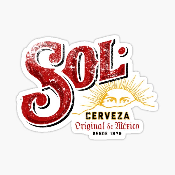 Sol Beer Stickers | Redbubble