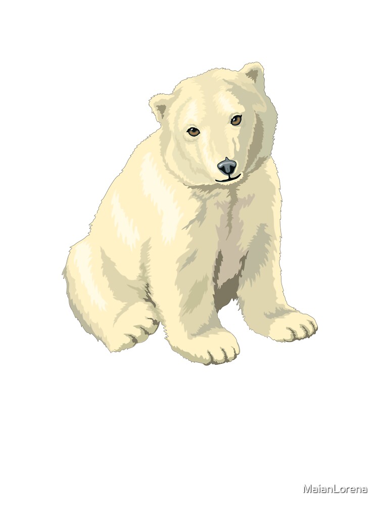 Cute anime Polar Bear