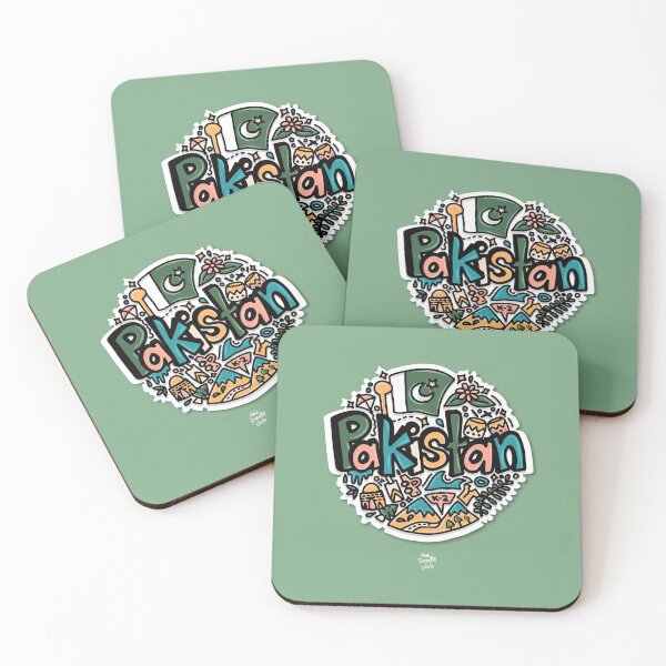 Item preview, Pakistan - Green Theme designed and sold by thedoodleclub.