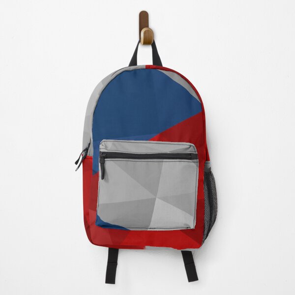 Item preview, Geometric Czech Republic Flag Art – Modern Tri-Color Design designed and sold by OrangePoly.