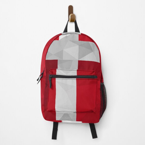 Item preview, Geometric Denmark Flag Art – Modern Danish Cross Design designed and sold by OrangePoly.