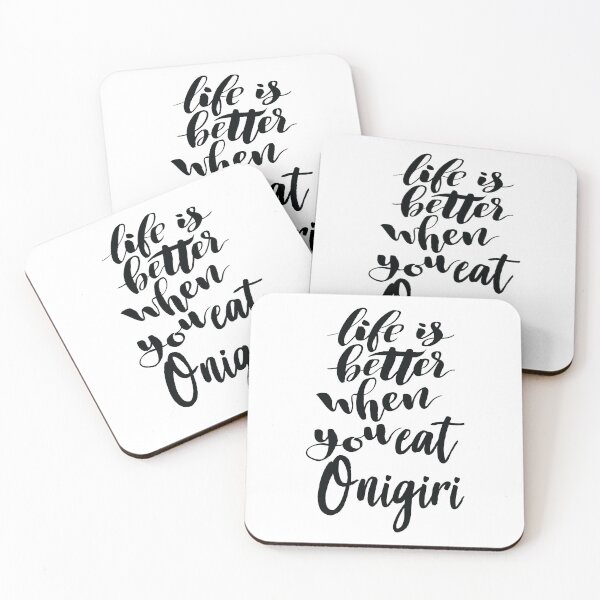 Item preview, Life Is Better When You Eat Onigiri designed and sold by ProjectX23.