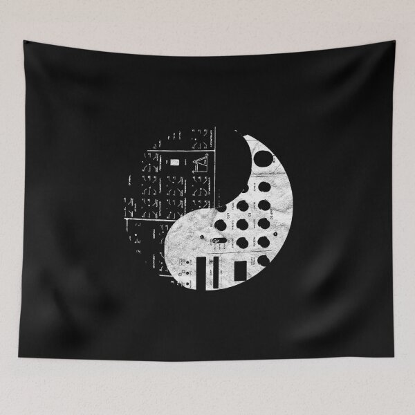 Item preview, Analog Synth Yin And Yang Techno Producer ADSR Acid Vintage design designed and sold by A-Fashion.