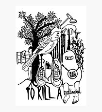 To Kill a Mockingbird (black and white) Photographic Print