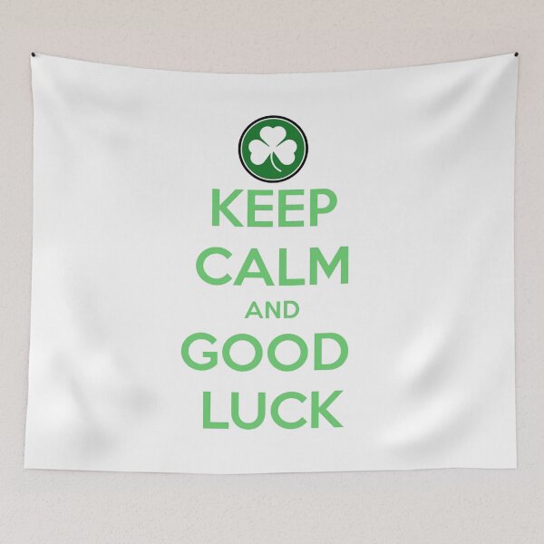 Item preview, Keep Calm and Goodluck designed and sold by Shinobi23.