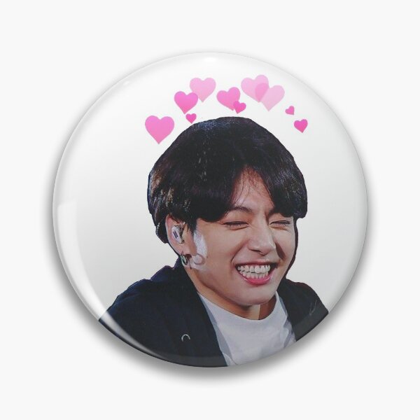Item preview, BTS Jungkook Cute Sticker - hearts designed and sold by pignas-shop.