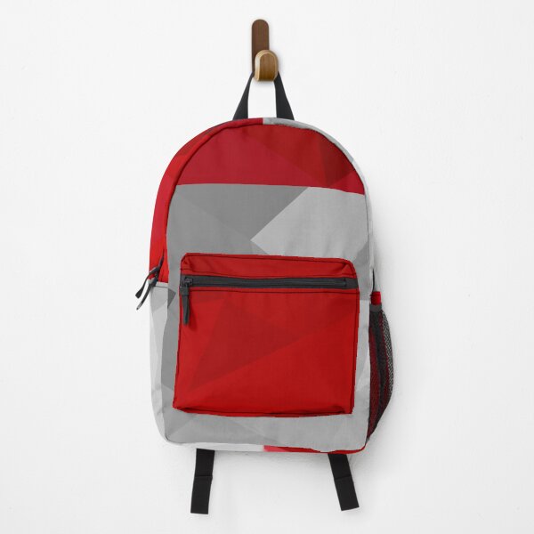 Item preview, Low Poly Monaco Flag - Geometric Red and White Design designed and sold by OrangePoly.