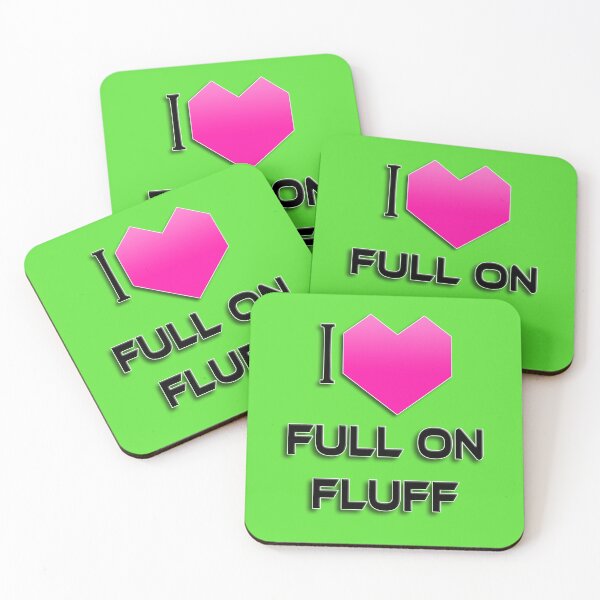Item preview, I Love Full On Fluff - Pink designed and sold by NoMatterLab.