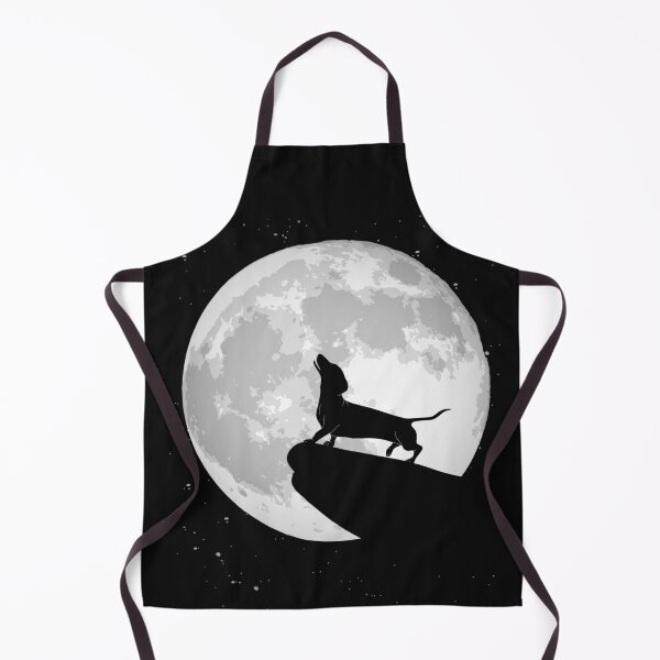 Item preview, Dachshund Moon Howling Dackel designed and sold by eidrood.
