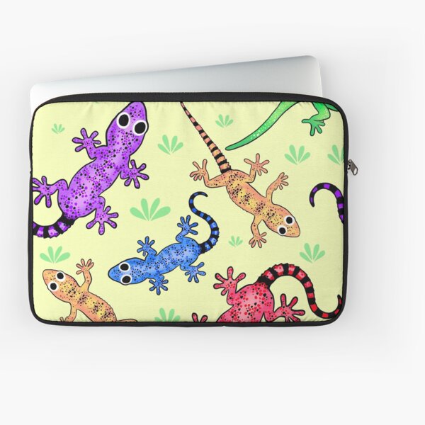 Geckomania (Lemon Chiffon) Laptop Sleeve