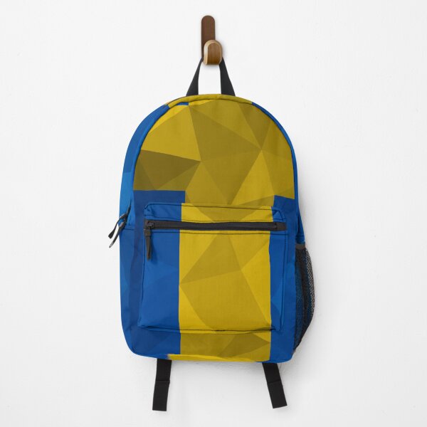 Item preview, Low Poly Sweden Flag - Geometric Swedish Cross Design designed and sold by OrangePoly.