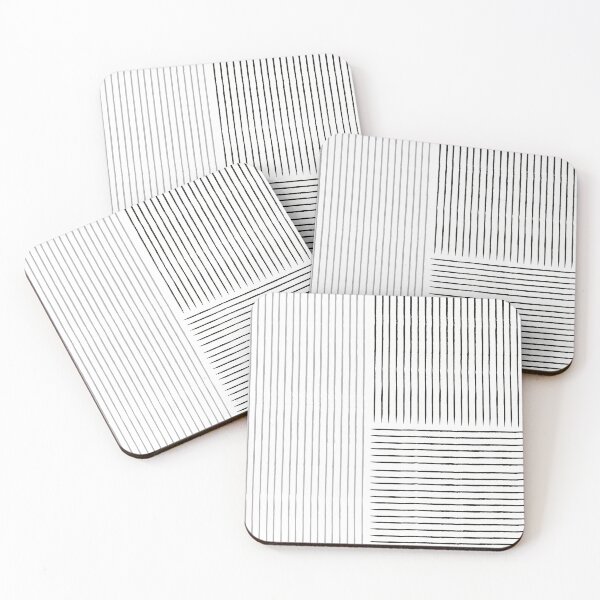 Item preview, modern minimal sophisticated black lines home prints designed and sold by shreya ranjan.
