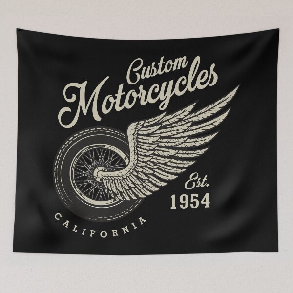 Item preview, Custom Motorcycles California designed and sold by Curio Meridian.