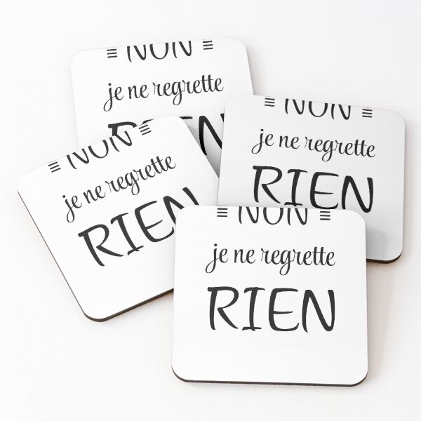 Item preview, Non je ne regrette rien designed and sold by rcsmit.