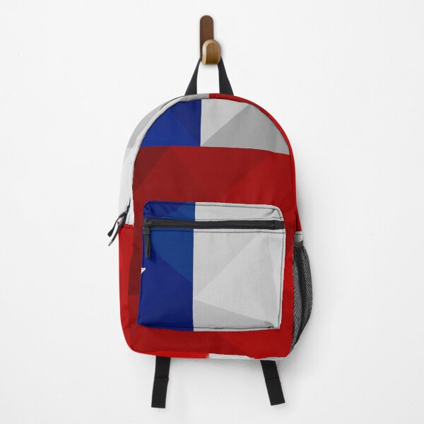 Item preview, Low Poly Chile Flag - Geometric National Symbol Design designed and sold by OrangePoly.