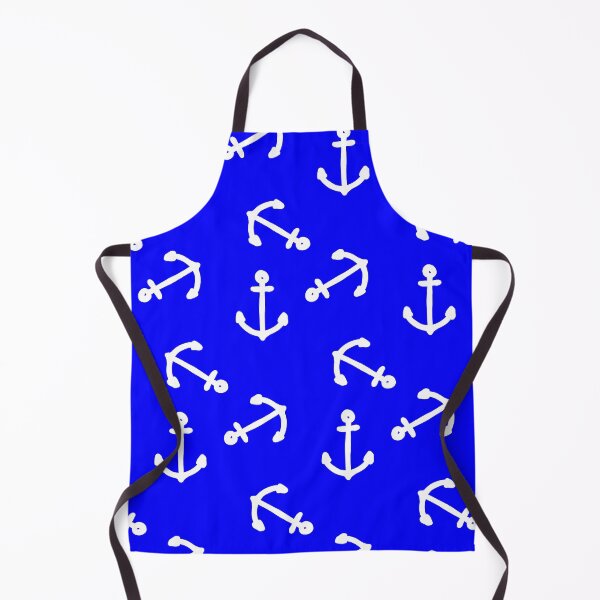 Item preview, Nautical Anchors Blue And White Vintage Minimalist designed and sold by funnytshirtemp.