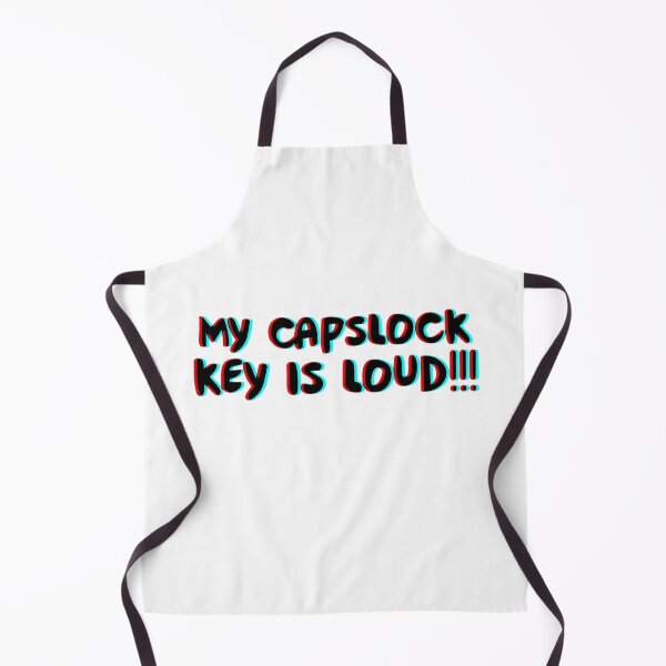 Item preview, my capslock key is loud designed and sold by bone apart.