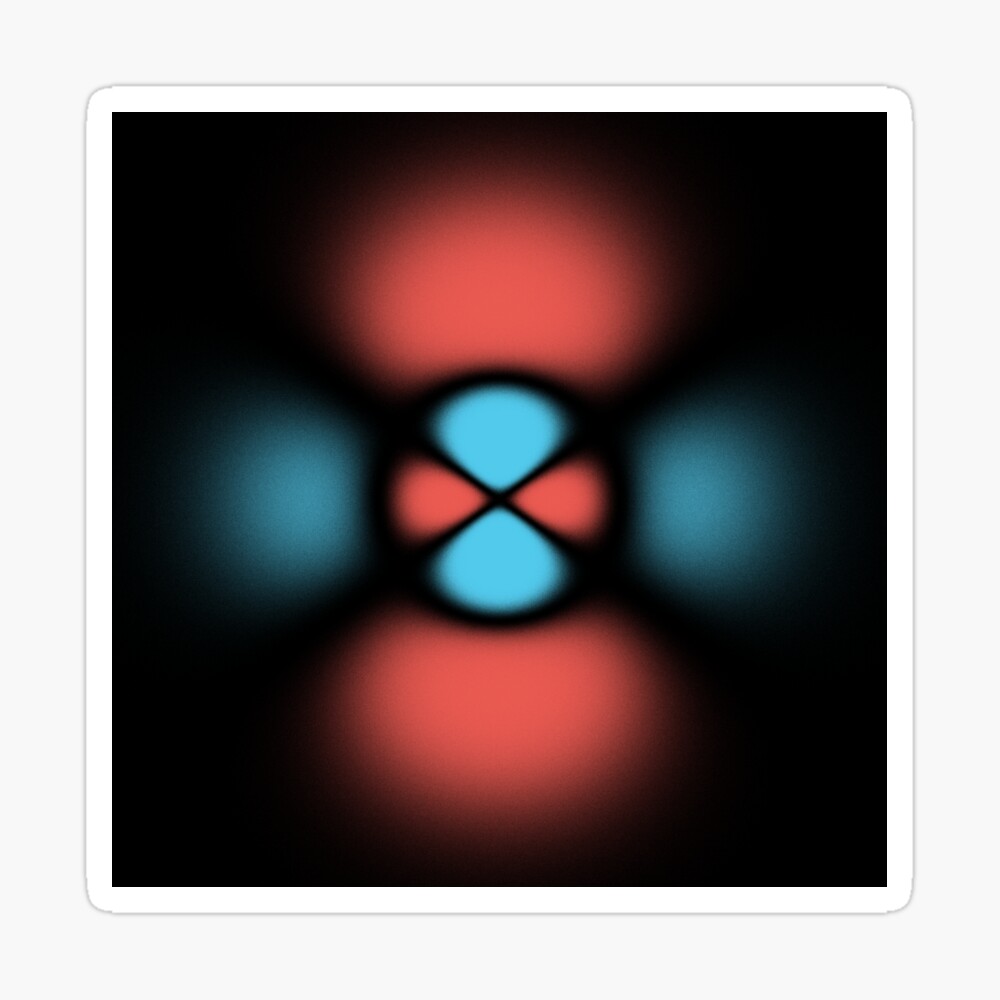 Póster «Átomo de hidrógeno Función de onda Nube de electrones» de cbeuw |  Redbubble