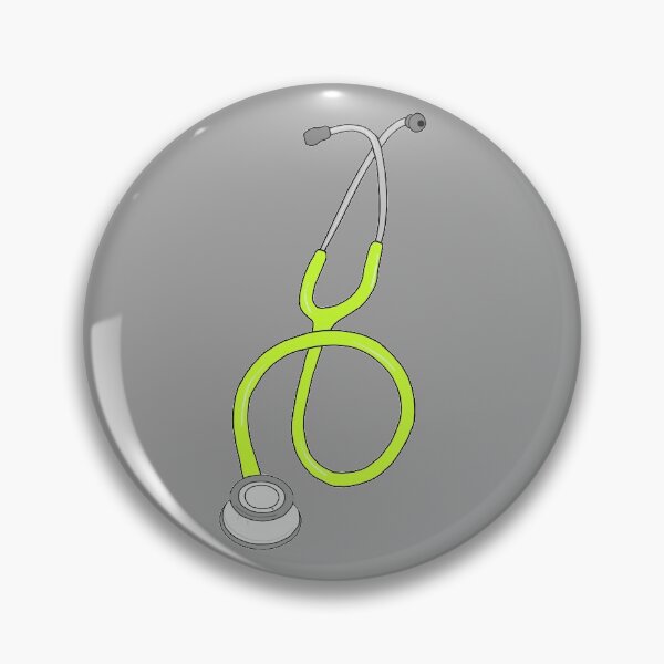 Item preview, Stethoscope - lime green designed and sold by bayleft.