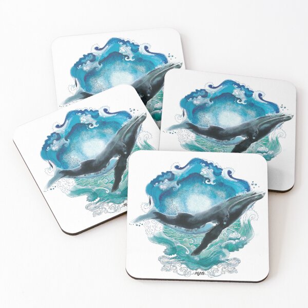 Aperçu de l'œuvre Whale zen créée et vendue par asamijess.
