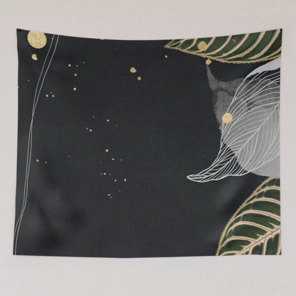 Item preview, Asthetic leaves background designed and sold by fudgecream.