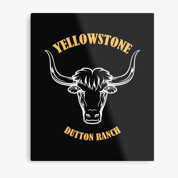 Yellowstone Dutton Ranch Metal Print