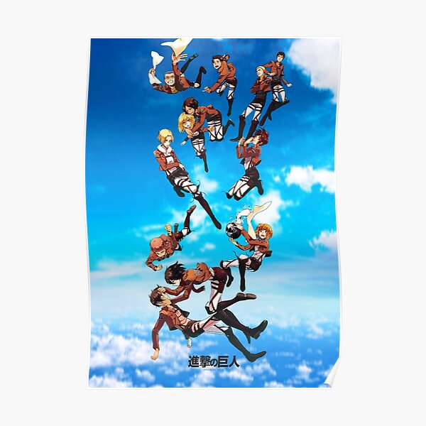 Angriff auf das Titandesign 9 Poster