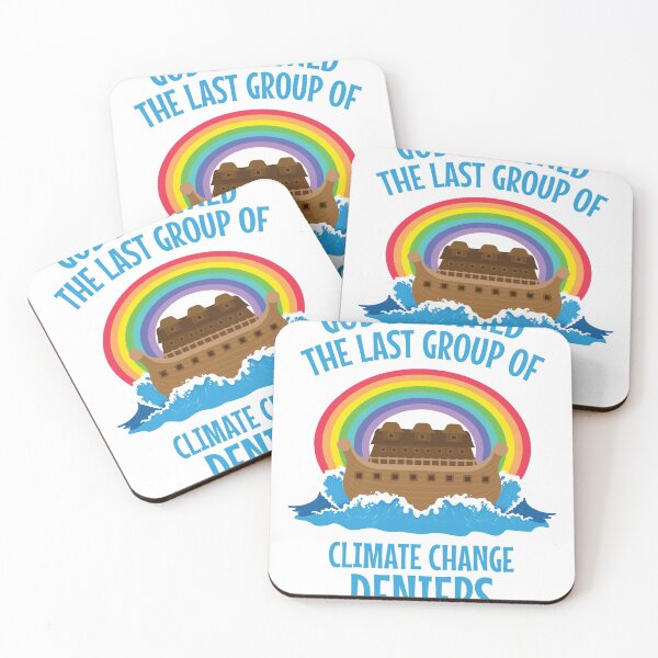 Item preview, God Drowned The Last Group of Climate Change Deniers  designed and sold by The Junto Shop.