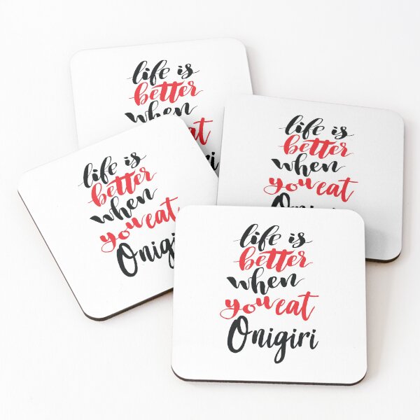 Item preview, Life Is Better When You Eat Onigiri designed and sold by ProjectX23.