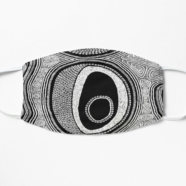 #546.1 - Daily Devotion - Artist Nathalie Le Riche Flat Mask