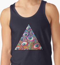 Eyeball Pattern Tank Top
