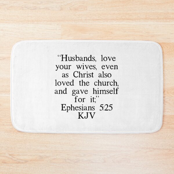 Item preview, Ephesians 5:25 KJV designed and sold by IBMClothing.