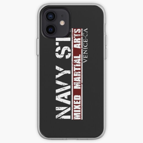 Navy St MMA iPhone Soft Case